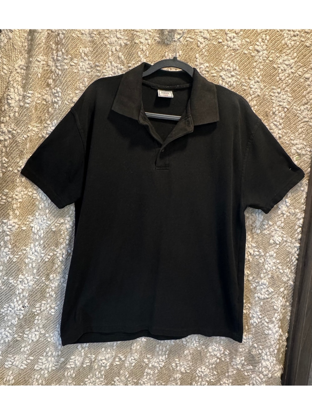 Redwood Classics Black Polo Men’s Size L